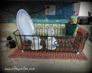 Dish Mat by Jennifer Gregory of Niftynnifer's Crochet & Crafts