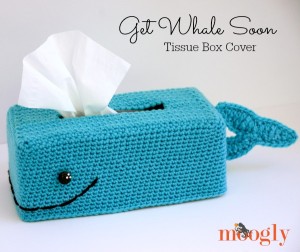 Get Whale Soon Tissue Box Cover ~ Moogly
