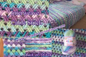 Interweave Cable Stitch by Meladora's Creations