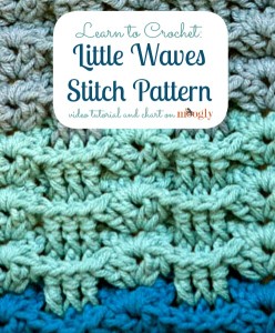 Little Waves Stitch Pattern by Moogly