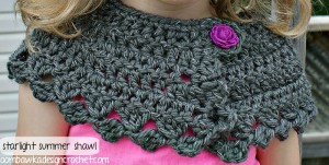 Starlight Summer Shawl by Oombawka Design