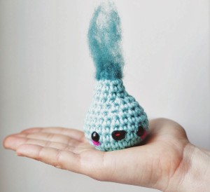 Amigurumi Water Spirit by The Sun and the Turtle