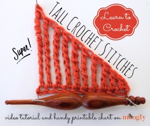Double, Triple, Quadruple, and Beyond: Tall Crochet Stitches! by Moogly