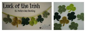 St. Patty's Days Bunting by Cre8tion Crochet