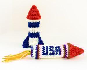 Rocket Ship by Petals to Picots