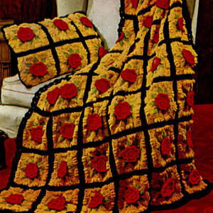 The New Charleston Garden Afghan by Free Vintage Crochet
