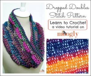 Dropped Doubles Stitch Pattern by Moogly