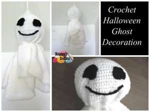 Crochet Halloween Ghost by Meladora's Creations