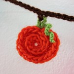 Mini Pumpkin or Apple Bunting ~ Mr. Micawber's Recipe for Happiness