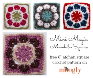 Mini Magic Mandala Square by Moogly