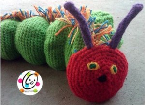 Munching Caterpillar Hand Puppet by Snappy Tots