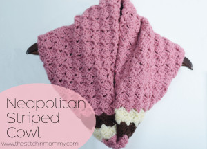 Neapolitan Striped Cowl ~ The Stitchin' Mommy