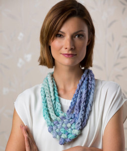 Woven Necklace ~ Jennifer E. Ryan - Red Heart Yarns