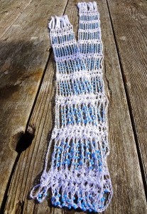 Crochet Beaded Scarf ~ Jennifer Gregory - Niftynnifer's Crochet & Crafts