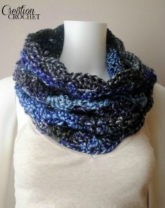 Sunset into Moonshadows Cowl ~ Cre8tion Crochet