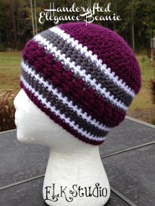 Handcrafted Elegance Beanie ~ Kathy Lashley - ELK Studio