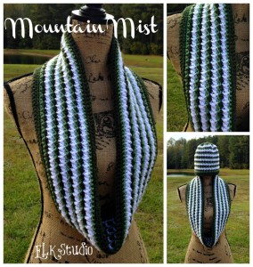 Mountain Mist Crochet Scarf ~ Kathy Lashley - ELK Studio