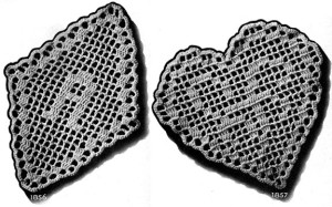 Filet Crochet Medallions ~ Free Vintage Crochet