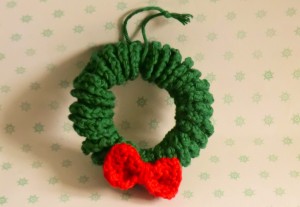 Christmas Wreath ~ Amigurumi Barmy