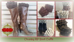 Chunky EP Boot Cuffs ~ Melissa Martin - Buy Hook or By Crook