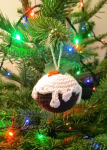 Christmas Pudding ~ Amigurumi Barmy