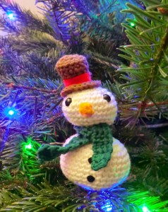 Chubby Snowman ~ Amigurumy Barmy