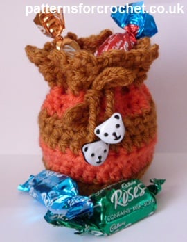 free crochet patterns for small gift bags