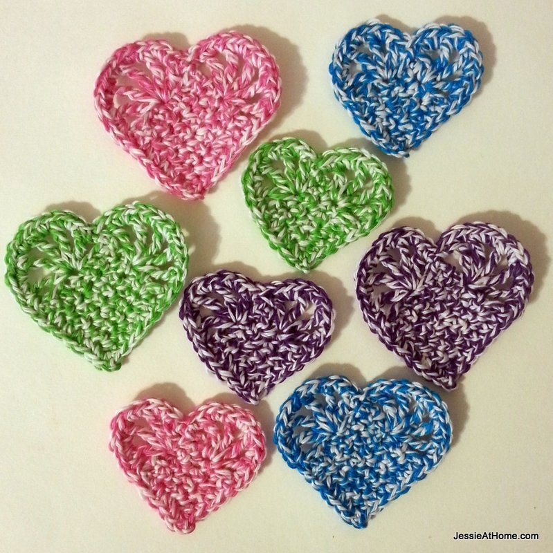 Vintage Hearts FREE Crochet Pattern