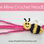 "Bee Mine" Crochet Headband ~ The Stitchin' Mommy