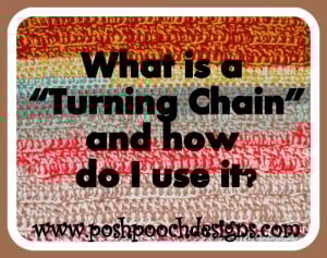 What Is A "Turning Chain" And How Do I Use It? ~ Sara Sach - Posh Pooch Designs