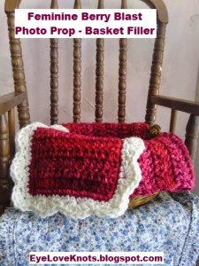 Shell Edge Photo Prop Basket Filler ~ Alexandra Richards - EyeLoveKnots