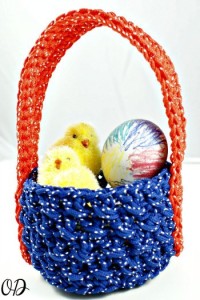 Simple Easter Basket ~ Oombawka Design
