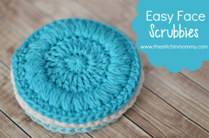 Easy Face Scrubbies ~ The Stitchin' Mommy