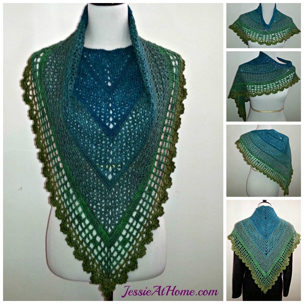 Juliette Shawl ~ FREE Crochet Pattern