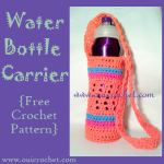 Water Bottle Carrier ~ Oui Crochet