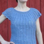Scalloped Summer Top ~ ABC Knitting Patterns