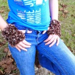 Furry Fingerless Gloves ~ Crochet is the Way
