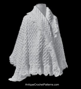 Crochet Shawl ~ Antique Crochet Patterns