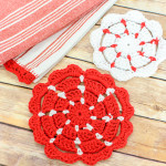 Crochet Pot Holders ~ Petals to Picots