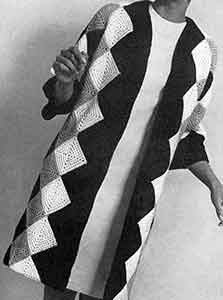 Harlequin Coat ~ Free Vintage Crochet