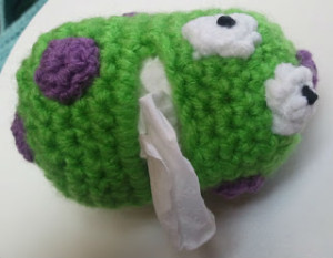 Germ Tissue Holder ~ Crochet Dynamite