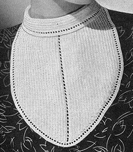 Bib Collar ~ Free Vintage Crochet