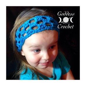 Simple Squares Headband ~ Goddess Crochet
