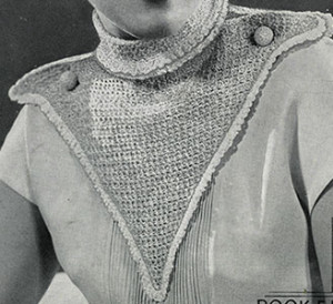 West Point Collar ~ Free Vintage Crochet