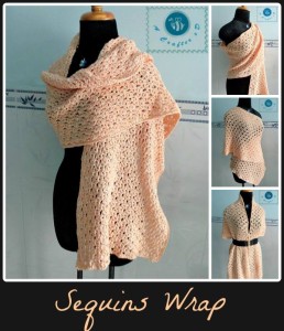 Sequins Wrap ~ Maz Kwok's Designs