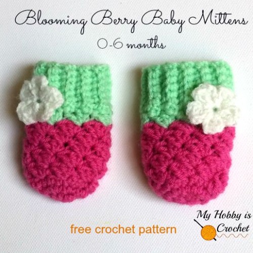 Crochet Baby Mittens - Crochet Pattern Bonanza