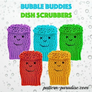 Dish Bubble Buddies ~ Pattern Paradise