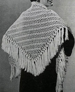 Capelet ~ Free Vintage Crochet