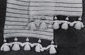 Childs Stole ~ Free Vintage Crochet