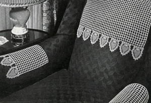 Chair #7774-B ~ Free Vintage Crochet